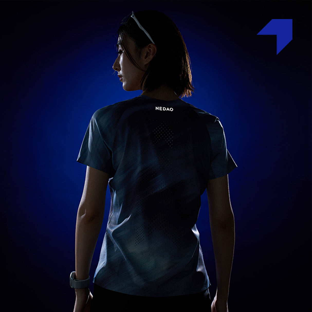 NEDAO WOMEN'S QIFLOW RUNNING T-SHIRT - SPECIAL PRINT EDITION