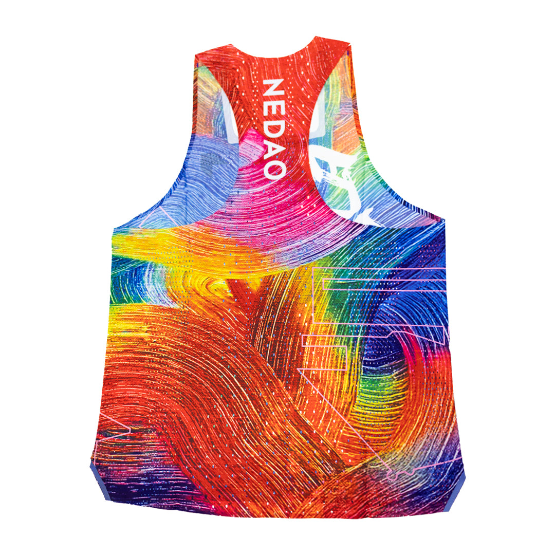 NEDAO Men's QiFlow Racing Singlet Limited Edition