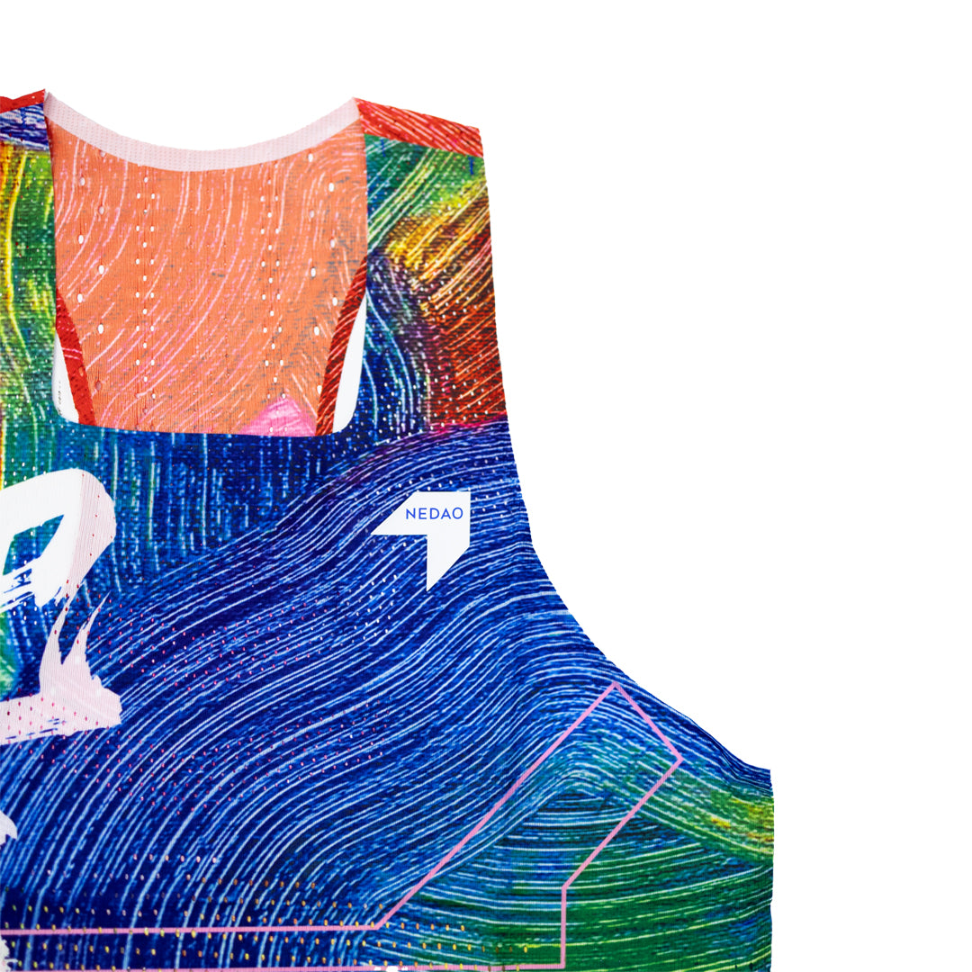 NEDAO Men's QiFlow Racing Singlet Limited Edition