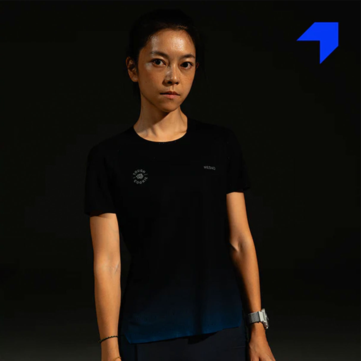 NEDAO WOMEN'S QIFLOW RUNNING T-SHIRT - TOUGH COOKIE LIMITED EDITION