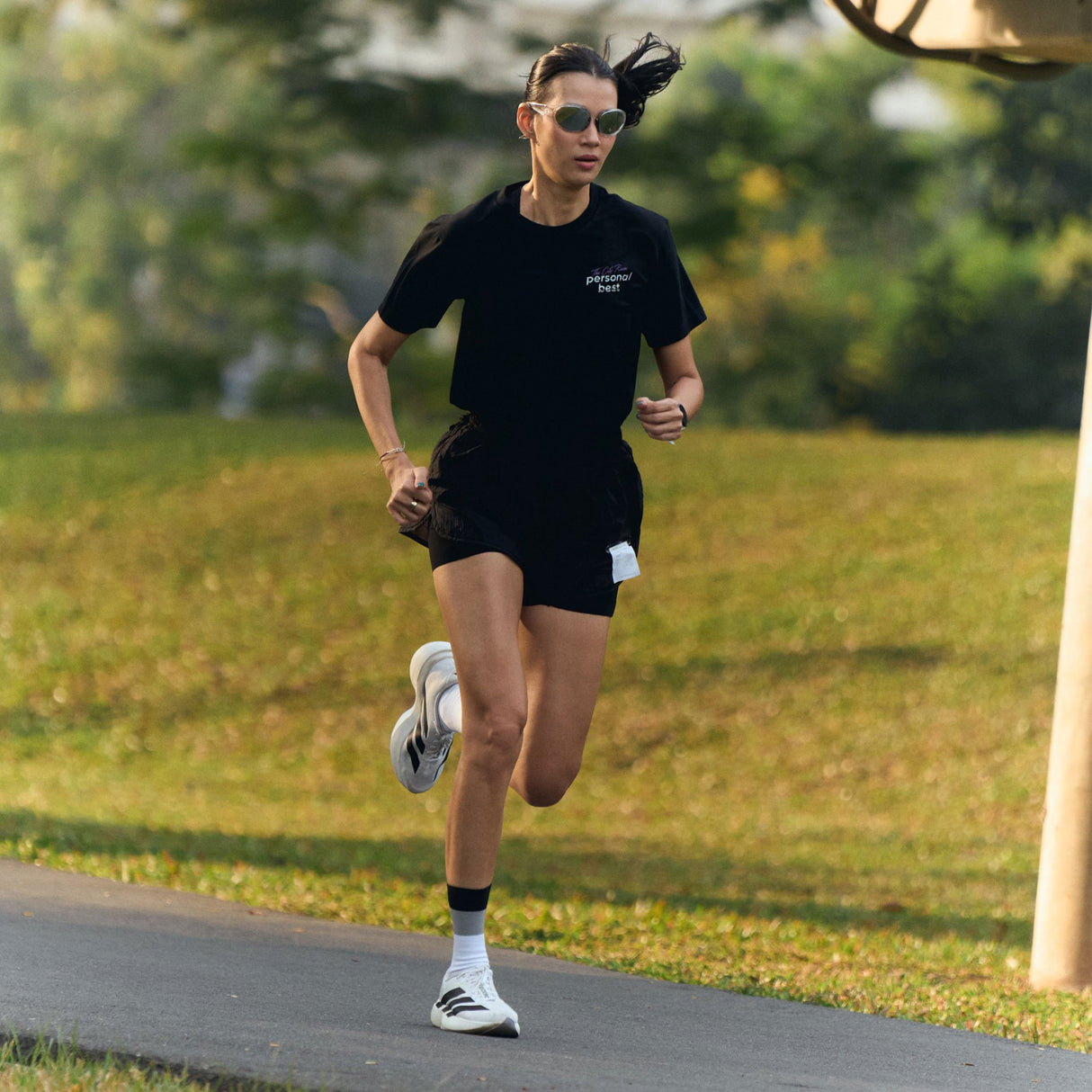 PERSONALBEST PERFORMANCE SOCK - CREW - SPECTRUM