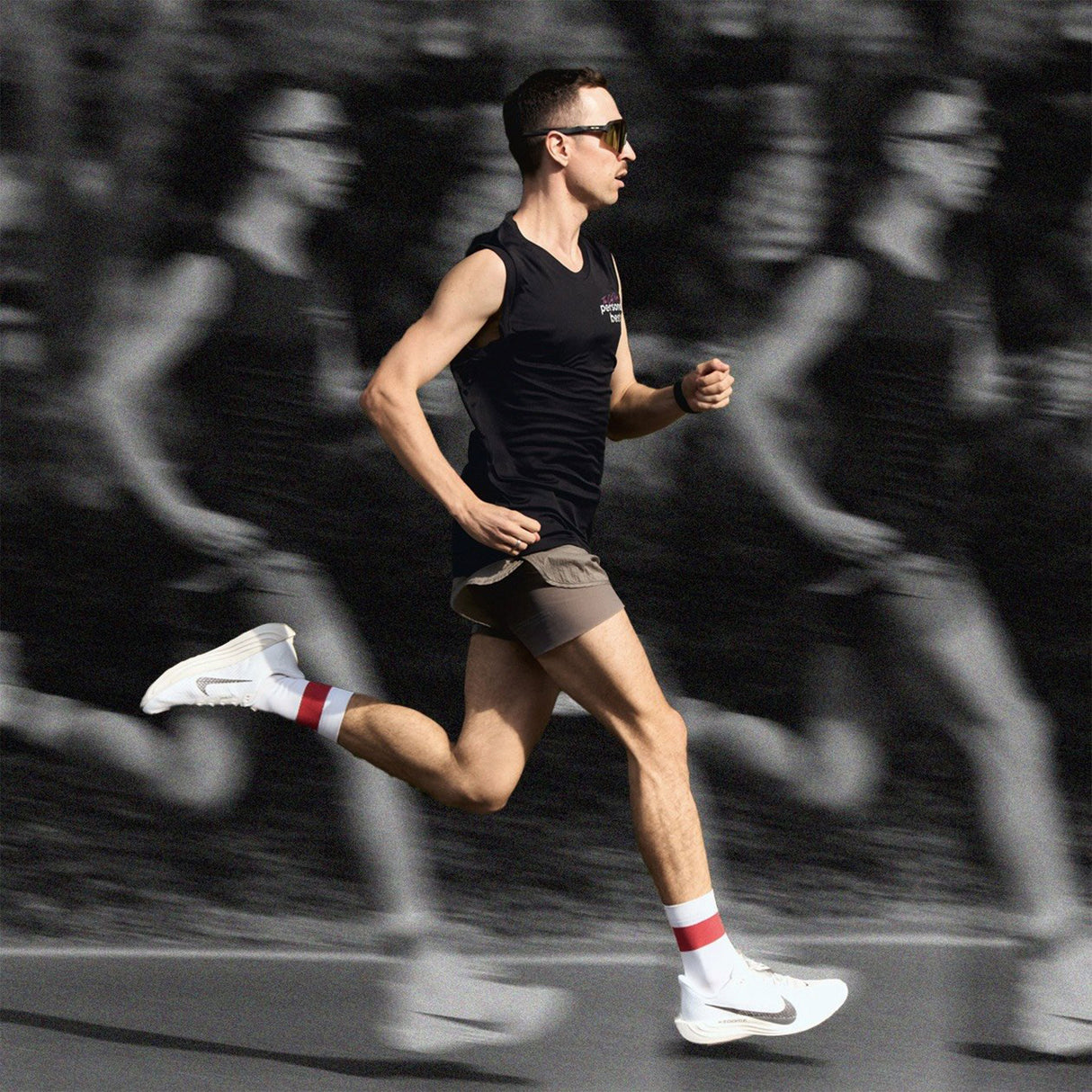 PERSONALBEST PERFORMANCE SOCK - CREW - SPECTRUM