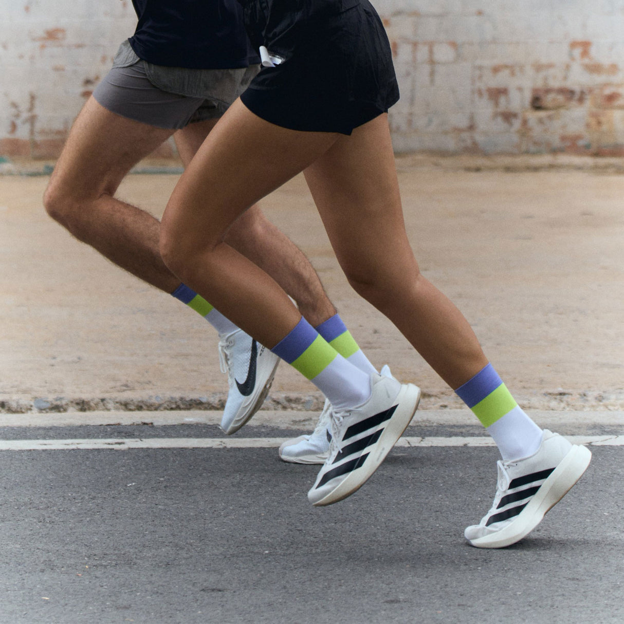 PERSONALBEST PERFORMANCE SOCK - CREW - SPECTRUM