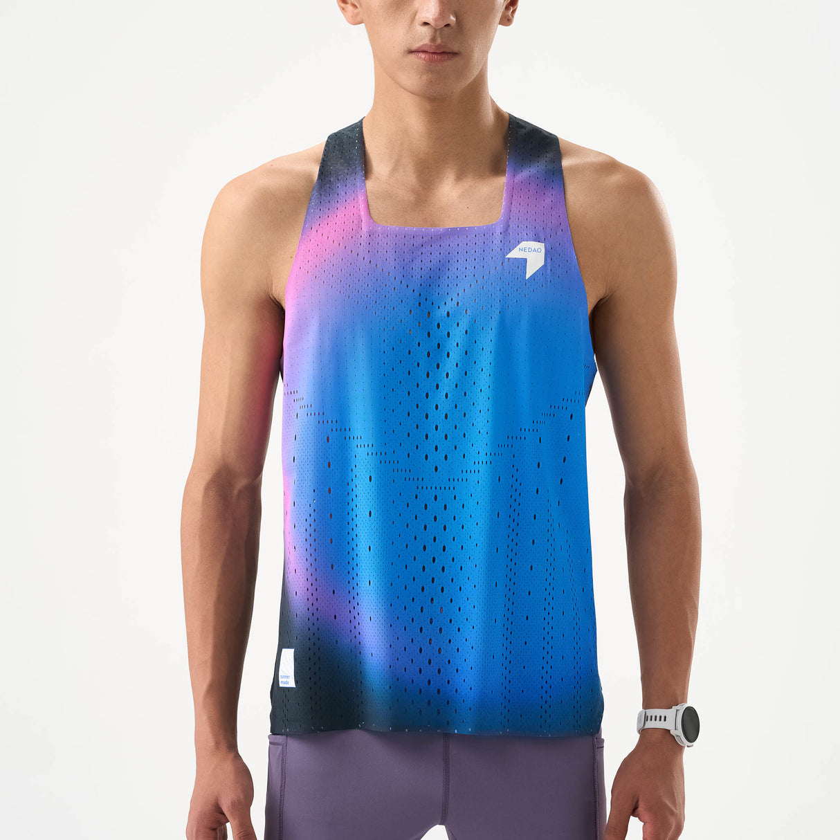 NEDAO 2026 MEN'S QIFLOW RACING SINGLET V5.0 - VORTEX