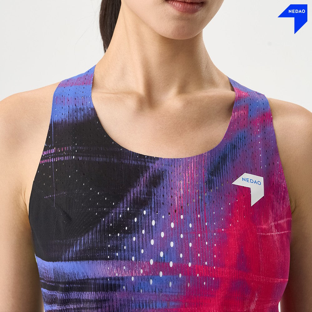 NEDAO 2026 WOMEN'S QIFLOW RACING SINGLET V5.0 - VORTEX
