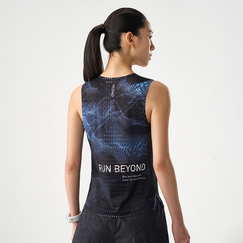 NEDAO 2026 WOMEN'S QIFLOW SLEEVELESS SHIRT V5.0 - VORTEX