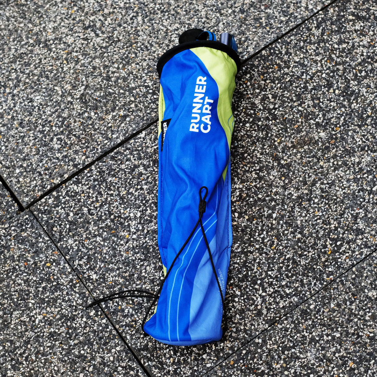 สินค้าปล่อยเช่า_ซองเก็บไม้โพล Runnercart Quiver R2 (Blue/Green)