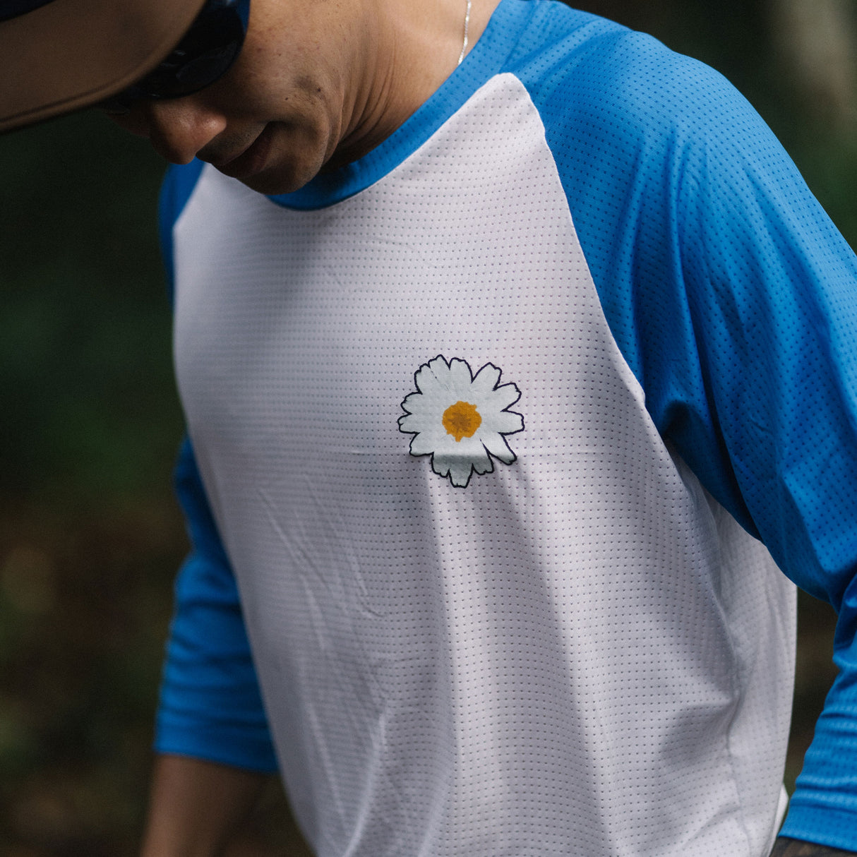 SCSL UNISEX 3/4 SLEEVE TEE - SCSL RUNNING BLOOM RAGLAN