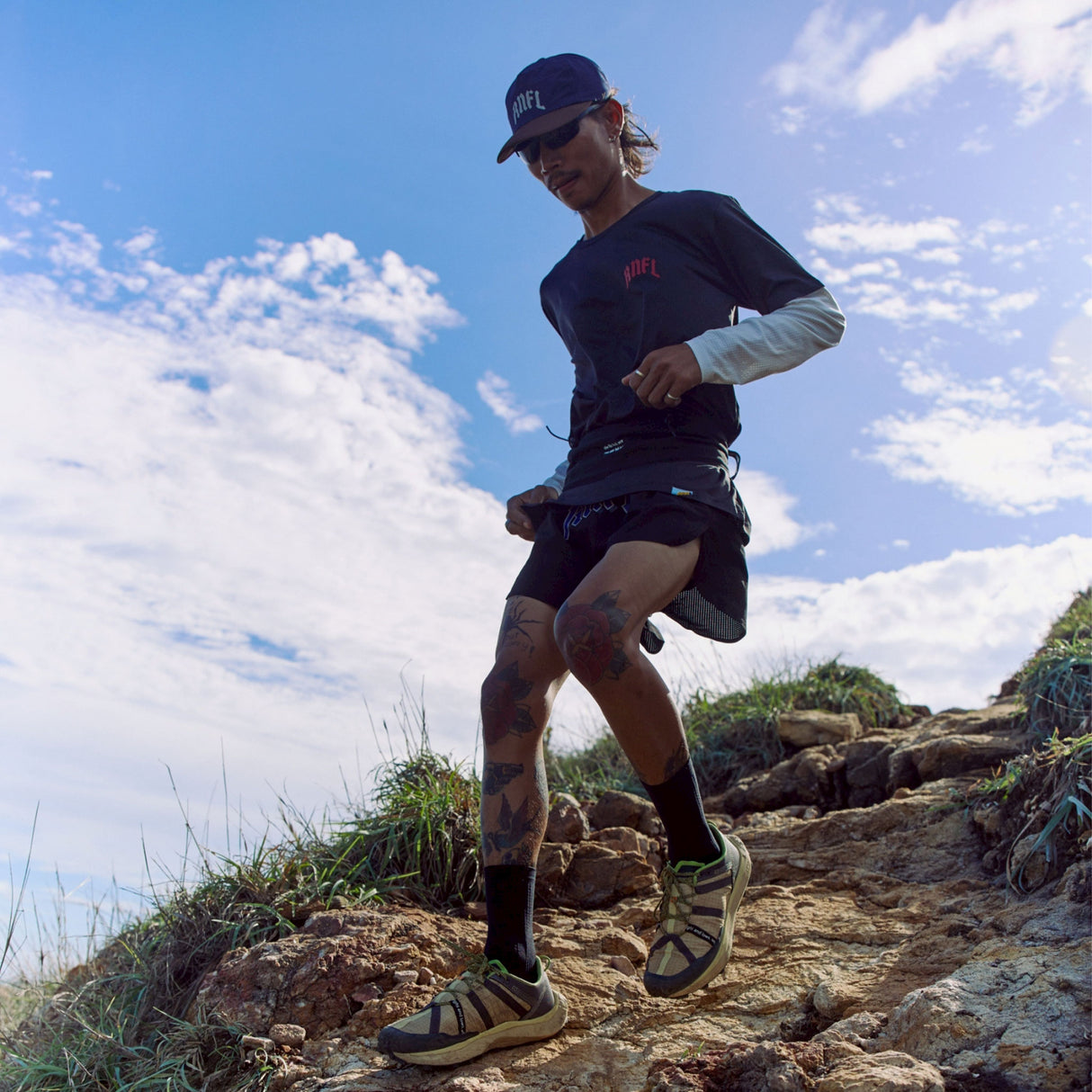 SCSL UNISEX LONG SLEEVE TEE - RNFL DOUBLE LAYER PRETENDED