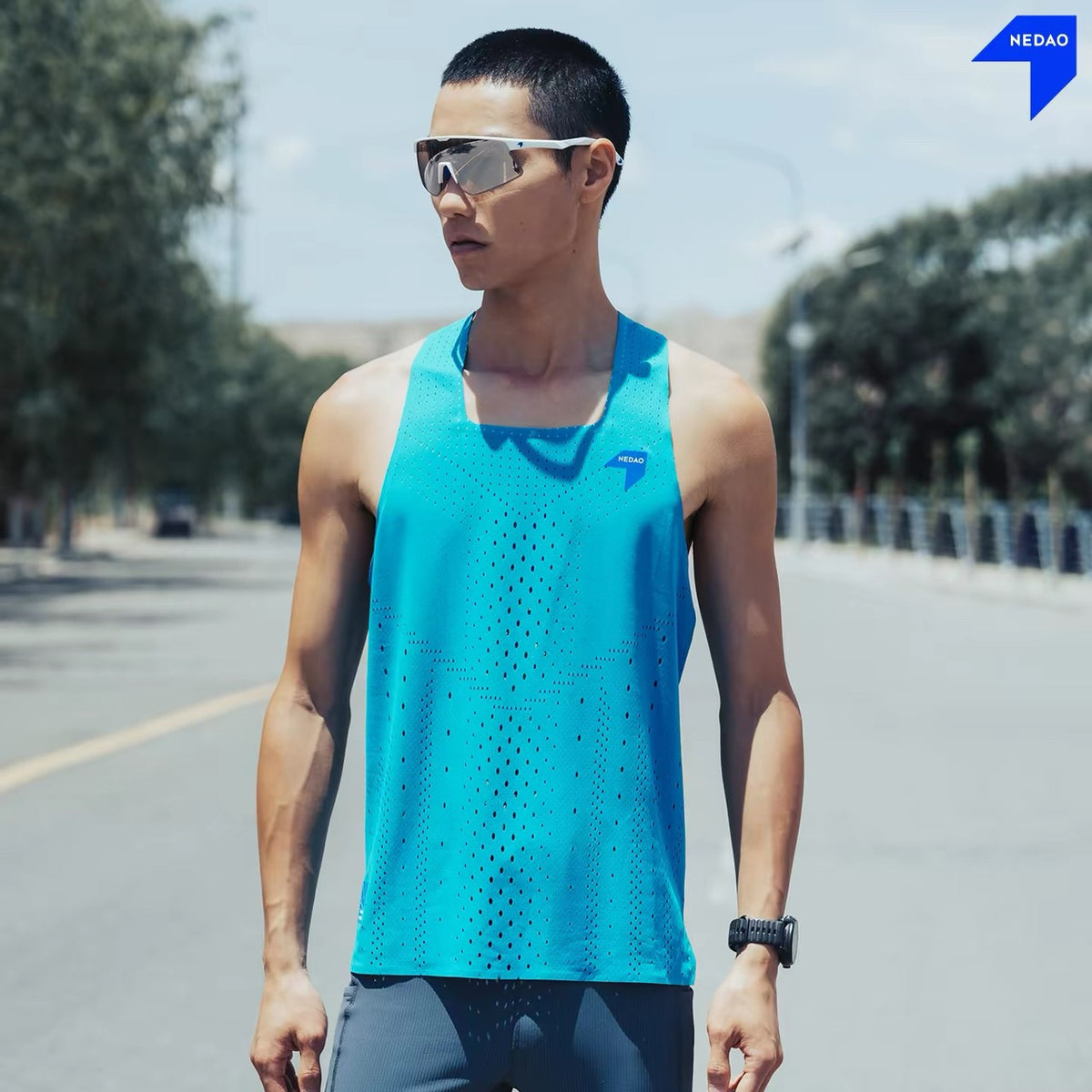 NEDAO 2026 MEN'S QIFLOW RACING SINGLET V5.0