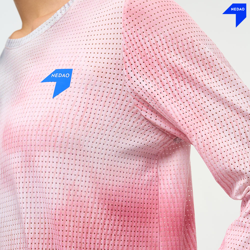 NEDAO 2026 UNISEX SWIFTBREEZE FLEXMESH RUNNING LONG SLEEVE