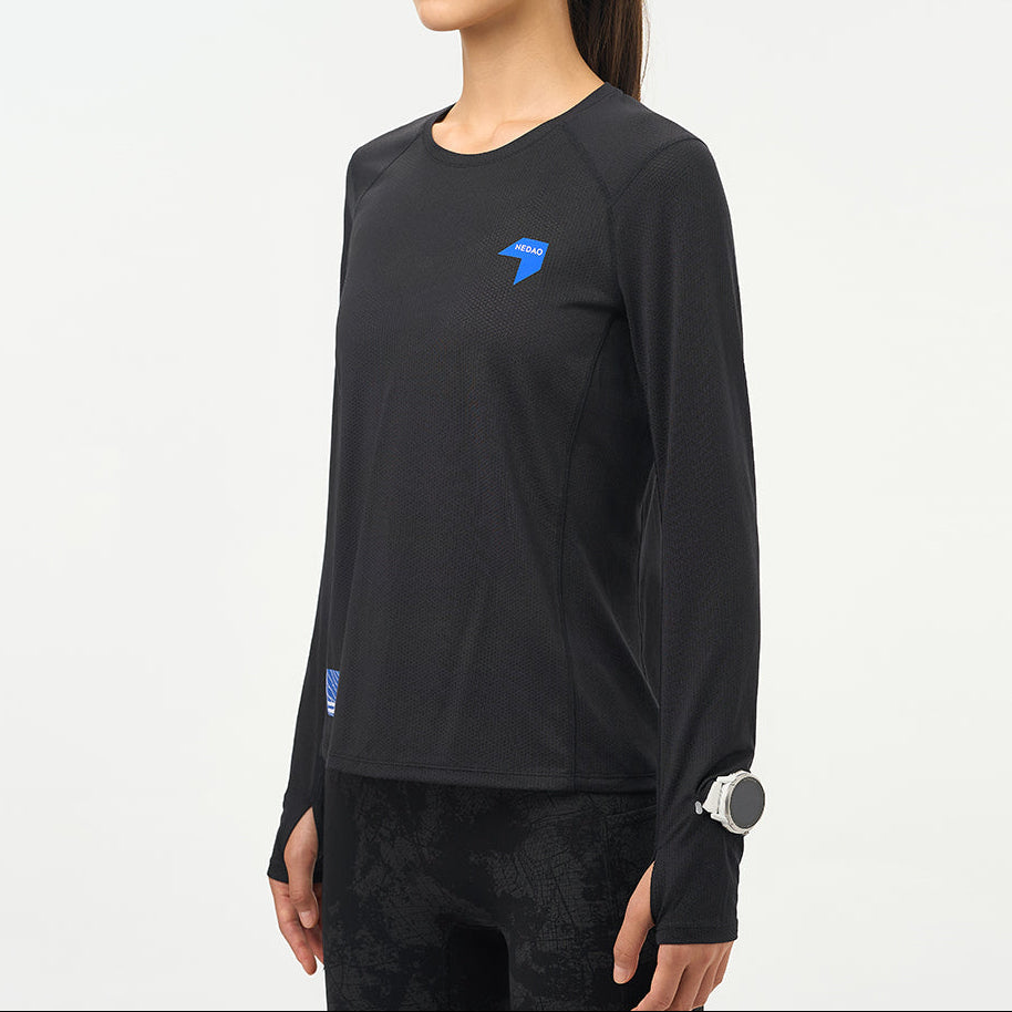 NEDAO 2026 WOMEN'S SWIFTBREEZE REFLECTIVE RUNNING LONG SLEEVE