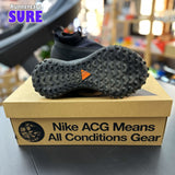 Sure_ Nike Women ACG Mountain Fly Gore-Tex (Black Black - Dark Grey) ,Size 7.5US
