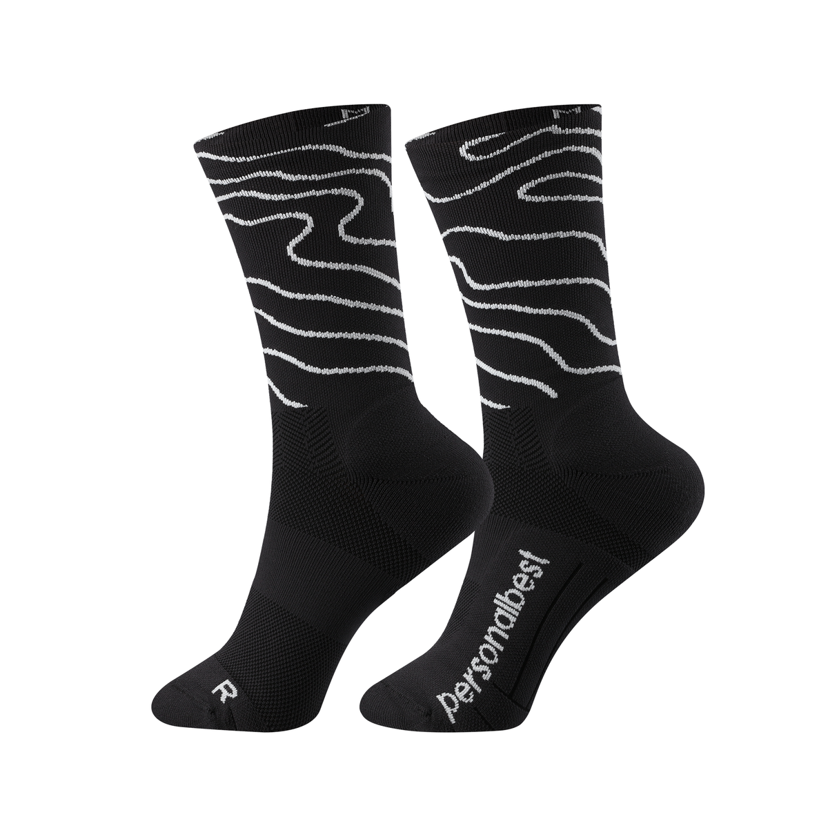 PERSONAL BEST PERFORMANCE SOCK - TRAIL - CREW