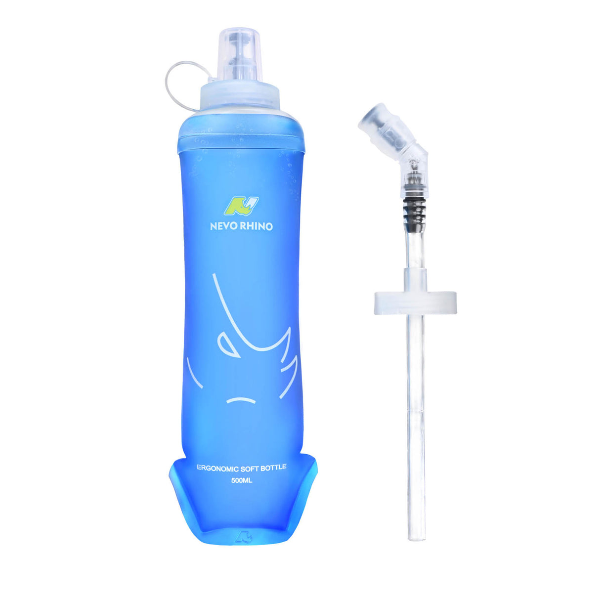 NEVO RHINO SOFT FLASK WITH STRAW #B002