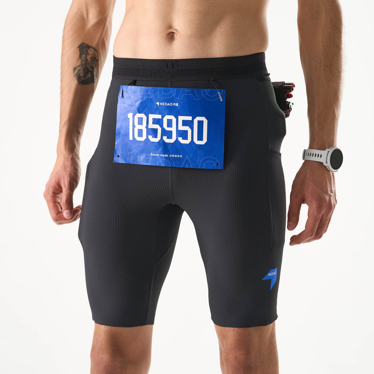 NEDAO 2026 MEN'S VELOCITY X PRO TRAIL HALF TIGHTS - 1/2 LENGTH