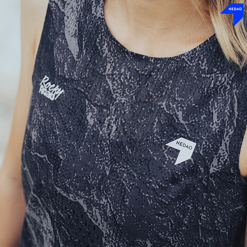 NEDAO WOMEN'S QIFLOW SLEEVELESS SHIRT V5.0 - ROCKY ROAD LIMITED EDITION