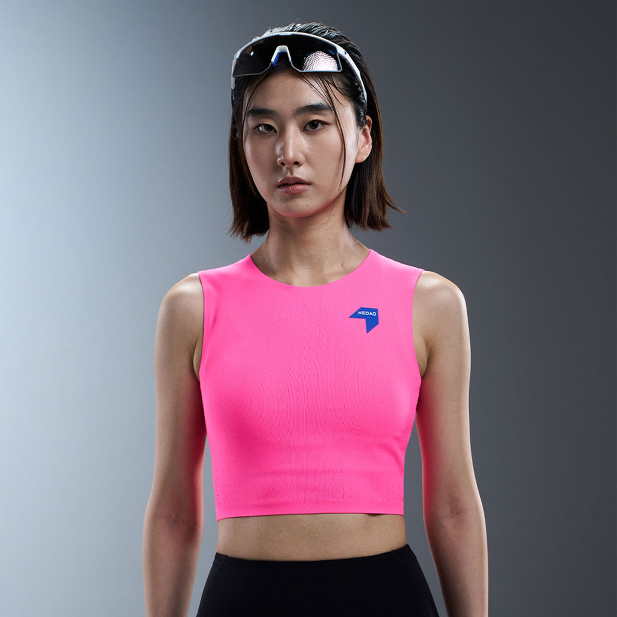 NEDAO Women's QiFlow Running Crop Top