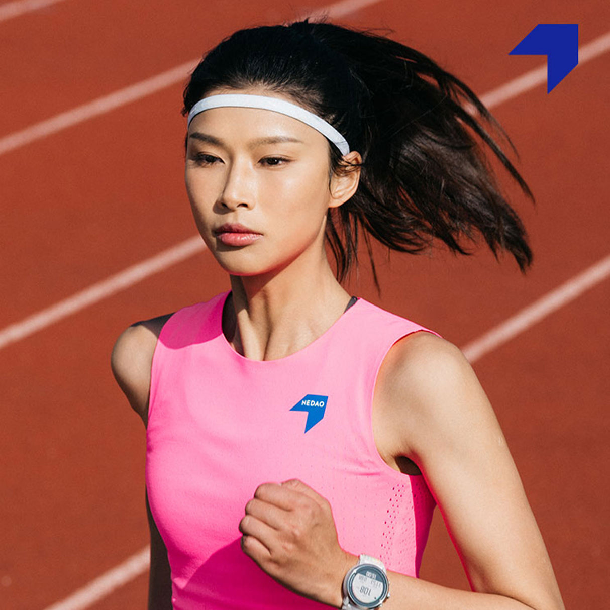 NEDAO Women's QiFlow Running Crop Top