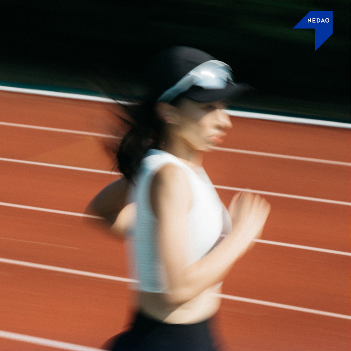 NEDAO Women's QiFlow Running Crop Top