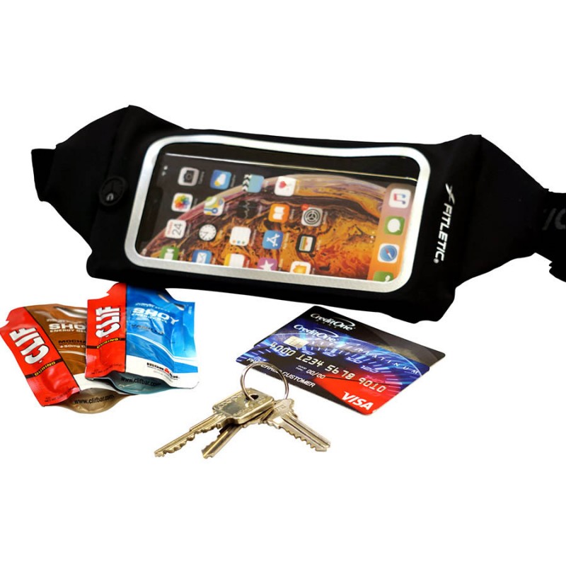 Fitletic Swipe Running Belt with a window