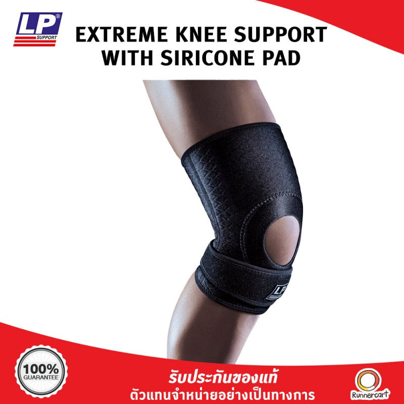 LP SUPPORT Extreme Knee Support With Siricone Pad