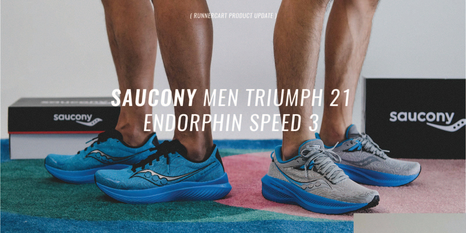 SAUCONY MEN TRIUMPH 21 / ENDORPHIN SPEED 3