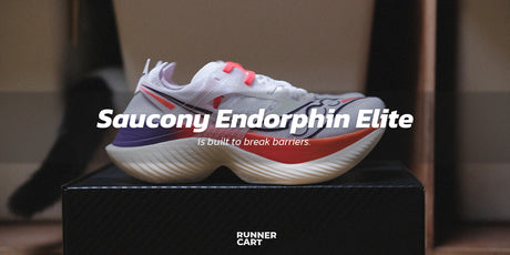 Saucony Endorphin Elite : New Color (White / Vizired) สีนี้ทีเด็ดของเค้าเลย