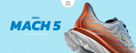 RUNNERCART UPDATE - HOKA MACH 5 LEARN TO FLY EVERY DAY.