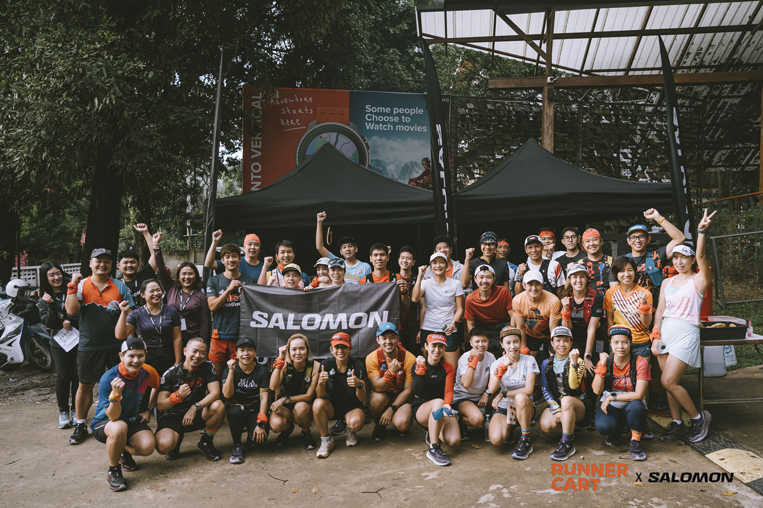 Salomon x Runnercart Time To Test at Chiangmai 1 October 2023