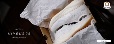 ASICS NIMBUS 25 - COLOR UPDATE : WHITE WHITE นุ่มสบาย ซัพพอร์ตดี