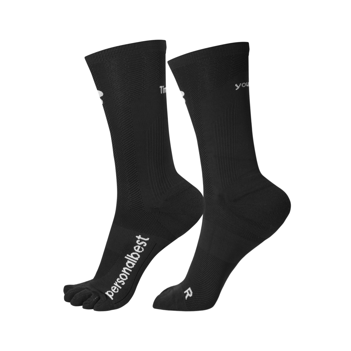 PERSONALBEST PERFORMANCE SOCK - 5 FINGERS - CREW
