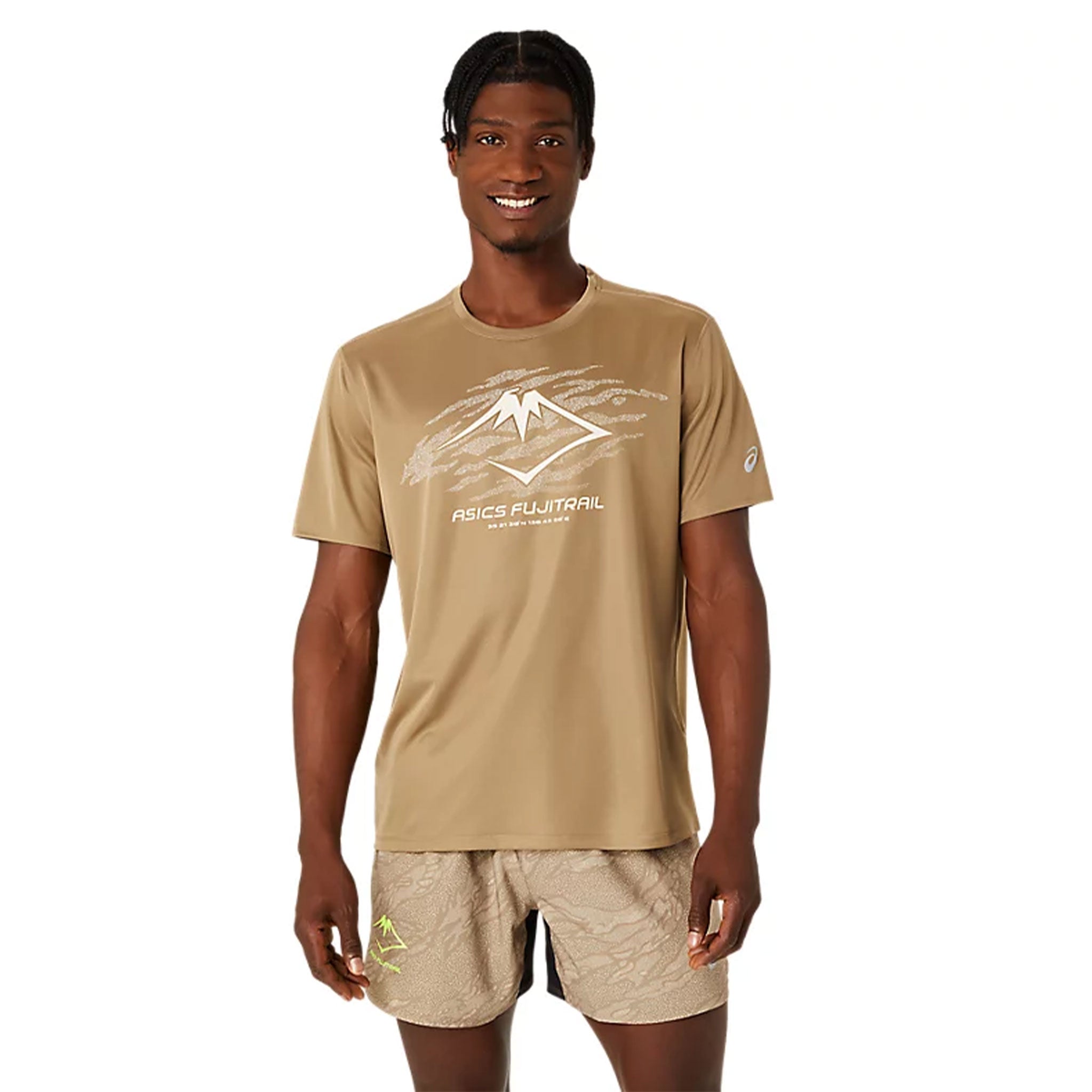 Asics Men Fujitrail Logo SS Top – RUNNERCART