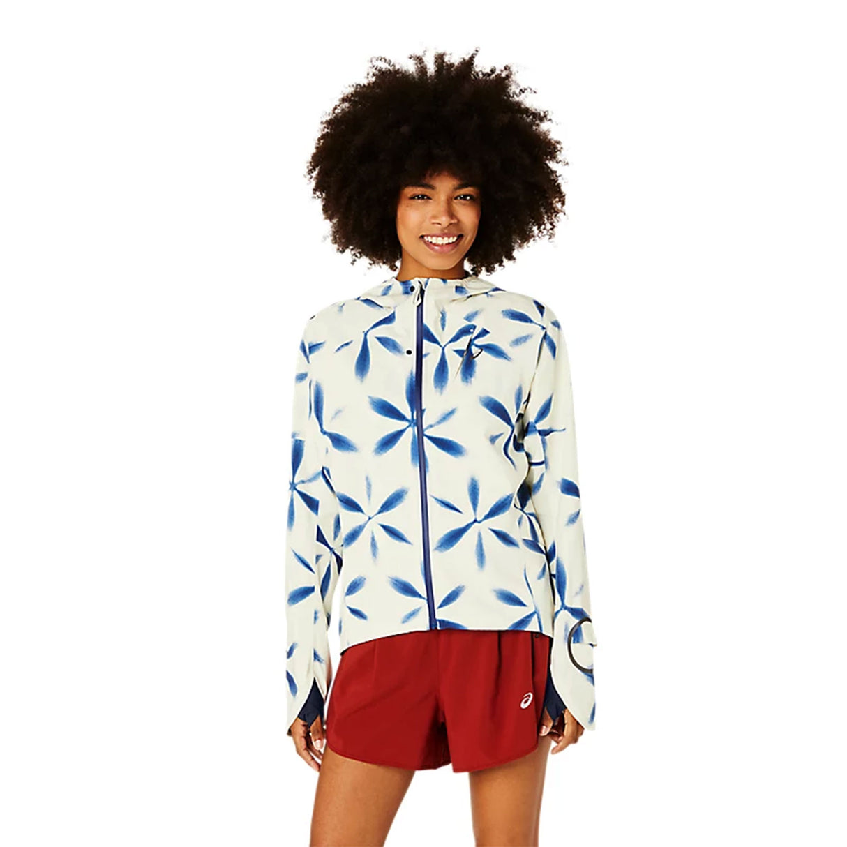 Asics Women Metarun Shibori Waterproof Jacket