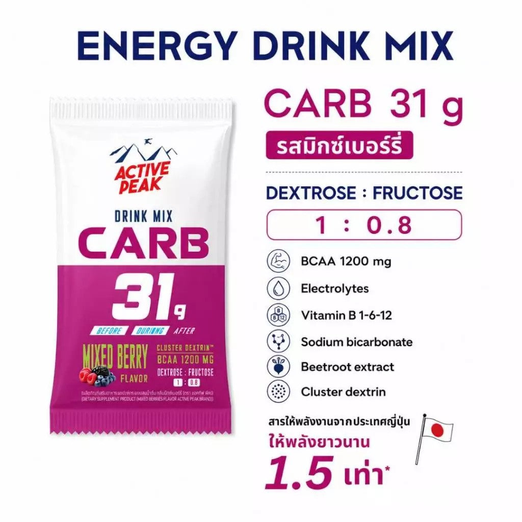 ACTIVE PEAK CARB MIX 35G [CARB 31 GRAM]