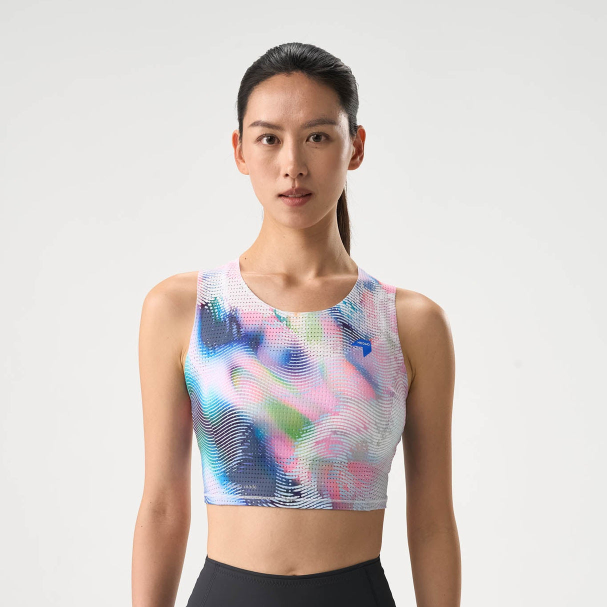 NEDAO 2026 WOMEN'S QIFLOW RUNNING CROP TOP V2.0 - VORTEX