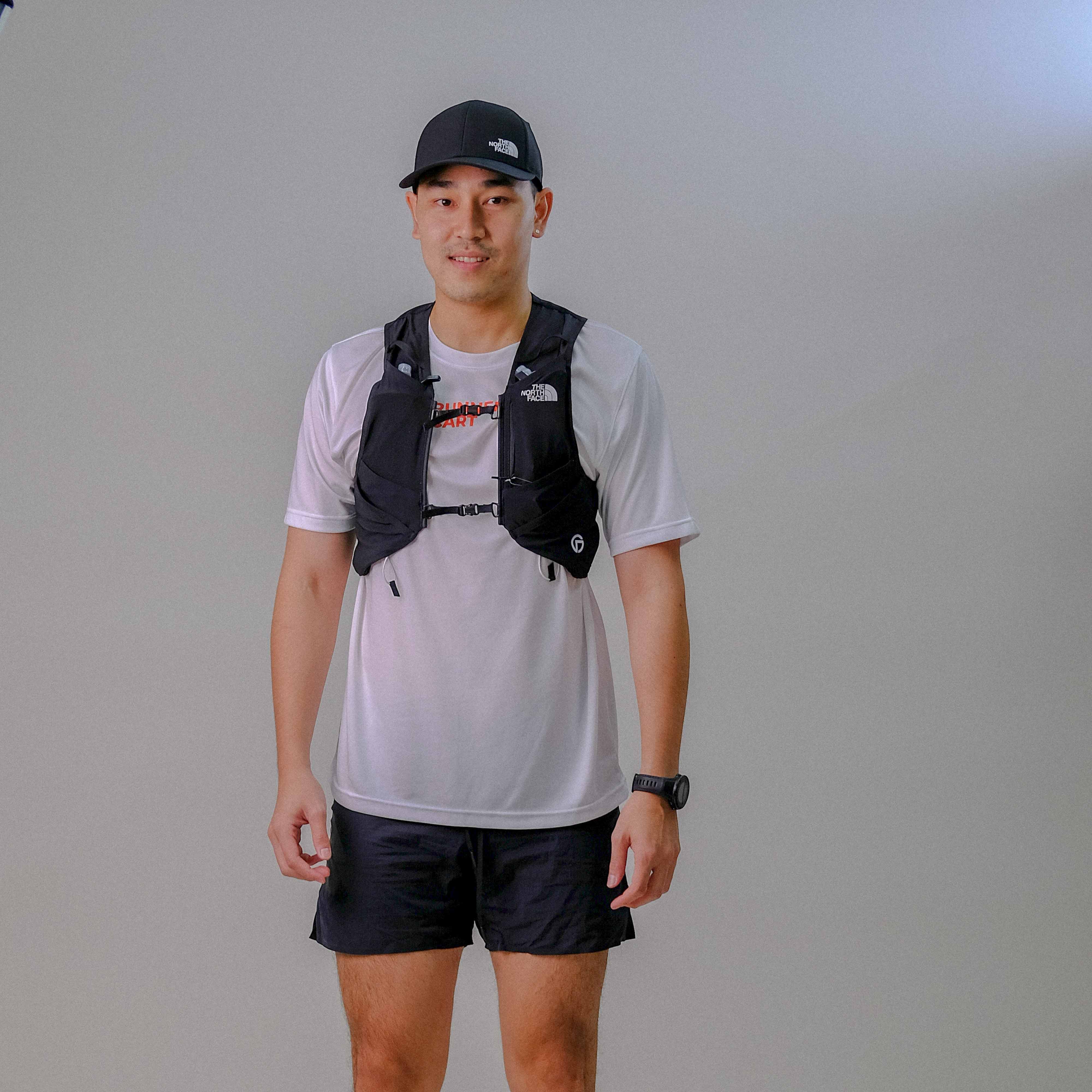 The north cheap face running vest