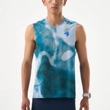NEDAO 2026 MEN'S WINDFLOW ZIP SLEEVELESS SHIRT - VORTEX