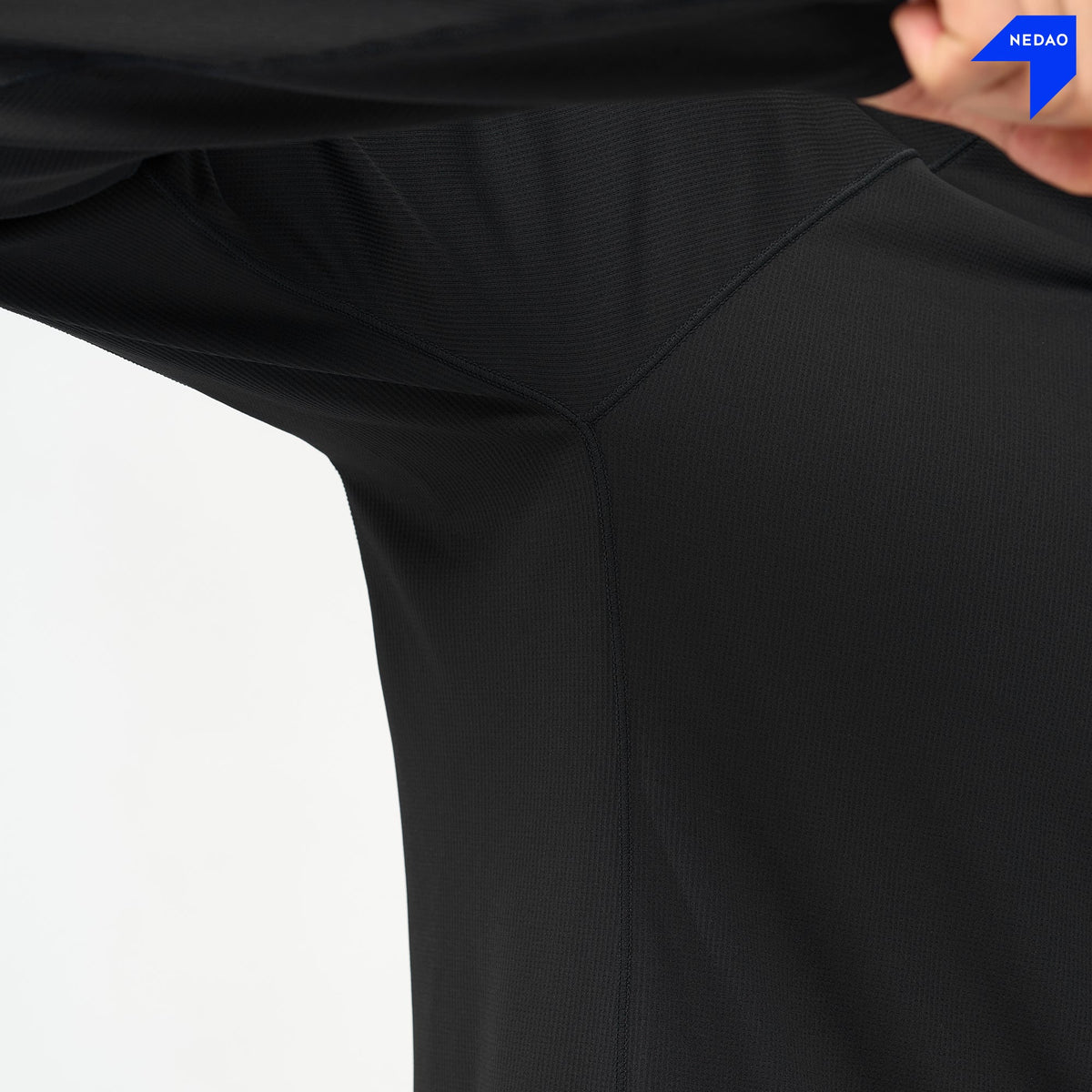 NEDAO 2026 MEN'S GRAIN TEXTURE RUNNING LONG SLEEVE