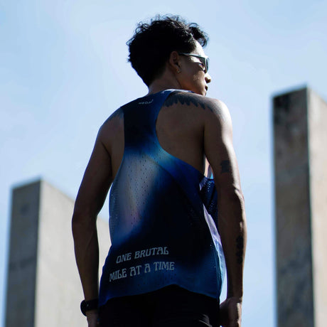 NEDAO MEN'S QIFLOW RACING SINGLET - STORM VALLEY [THAILAND LIMITED EDITION]