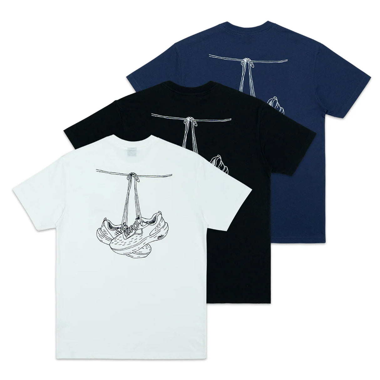 JUSTRUN SPORT UNISEX LIMITED EDITION COTTON T-SHIRT #SKETCHED BY UK ARTIST NOAH FRANCIS