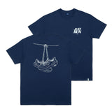 JUSTRUN SPORT UNISEX LIMITED EDITION COTTON T-SHIRT #SKETCHED BY UK ARTIST NOAH FRANCIS