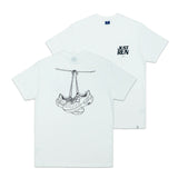 JUSTRUN SPORT UNISEX LIMITED EDITION COTTON T-SHIRT #SKETCHED BY UK ARTIST NOAH FRANCIS