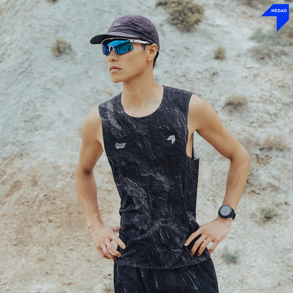 NEDAO MEN'S QIFLOW SLEEVELESS SHIRT V5.0 - ROCKY ROAD LIMITED EDITION