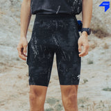 NEDAO MEN'S TRAIL HALF TIGHTS - 1/2 LENGTH - ROCKY ROAD LIMITED EDITION