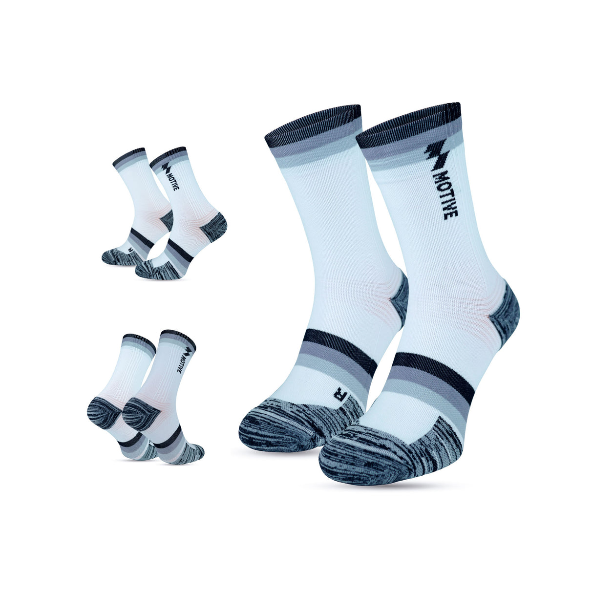 MOTIVE SOCK ULTRA SPORT SHADOW CREW