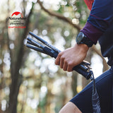 NATUREHIKE AIRRUSH LIGHT WEIGHT QUICK-TO-FOLD CARBON FIBER TREKKING POLE #CNK2350DS010 (1 side)