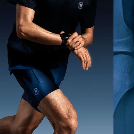 NEDAO MEN'S FLEXFIT 1/2 LENGTH RUNNING TIGHTS - TOUGH COOKIE LIMITED EDITION