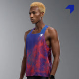 NEDAO Men's QiFlow Racing Singlet One Cut (Special Print Edition)