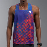 NEDAO Men's QiFlow Racing Singlet One Cut (Special Print Edition)